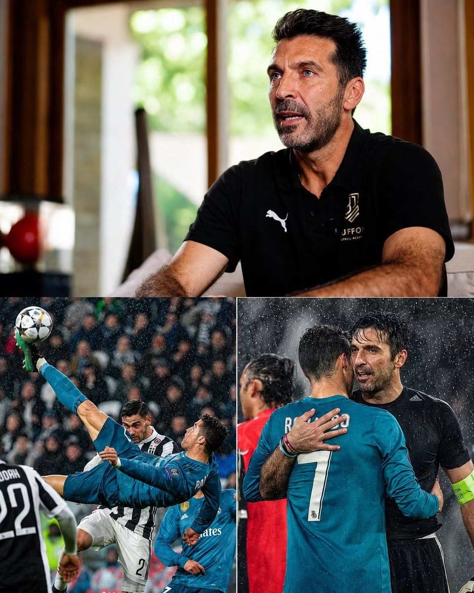 Buffon Ronaldo bicycle kick Turin