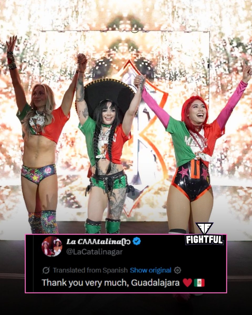 La Catalina WWE Guadalajara Mexico