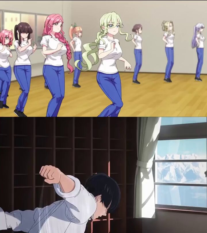 ecchi vs dance anime guess