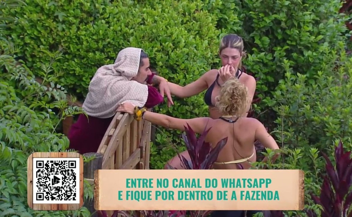 Mayk e Ana discutem plano de voto na AFazenda