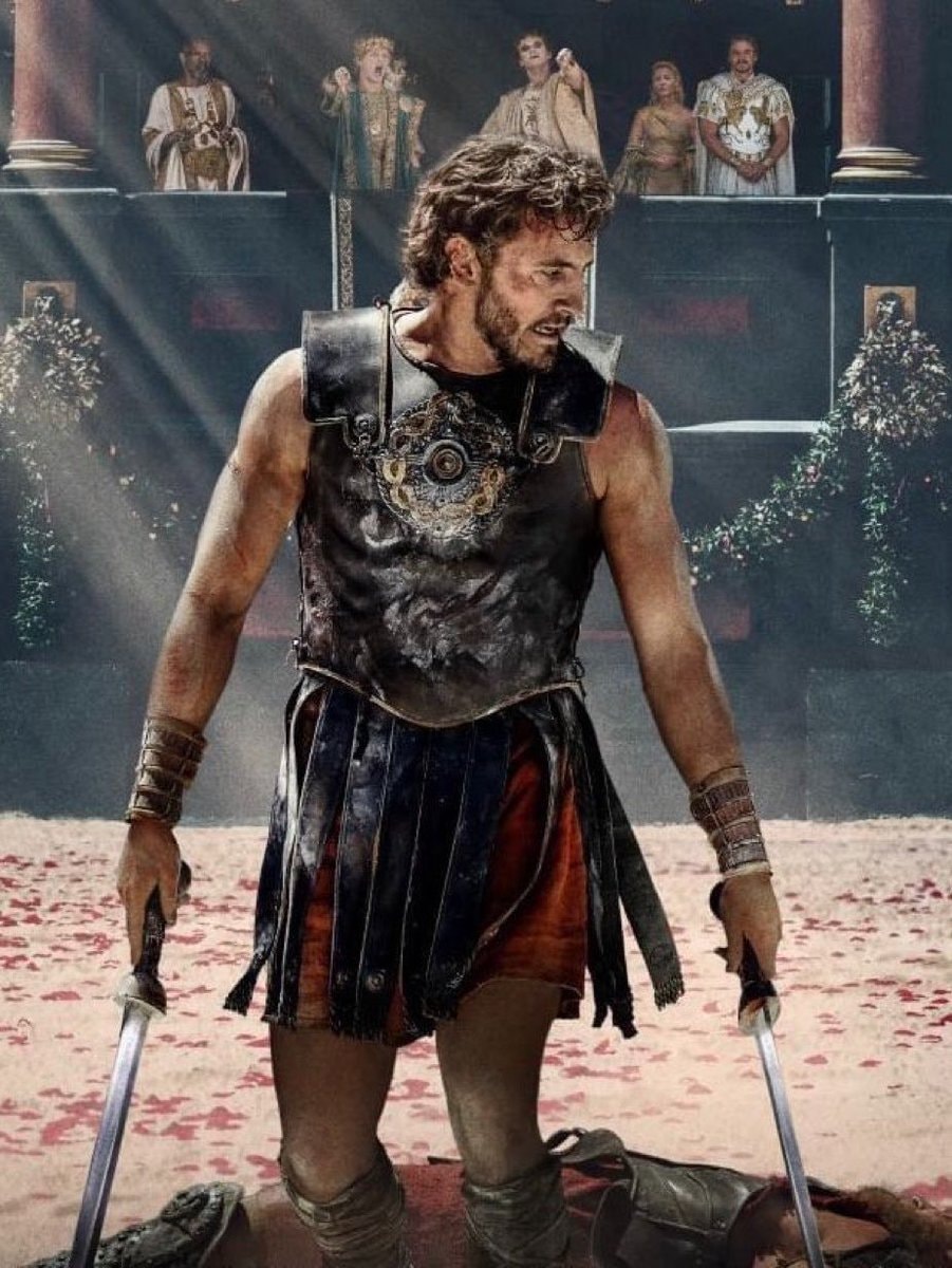 Ridley Scott Paul Mescal GLADIATOR 2 (photo 2 of 2)