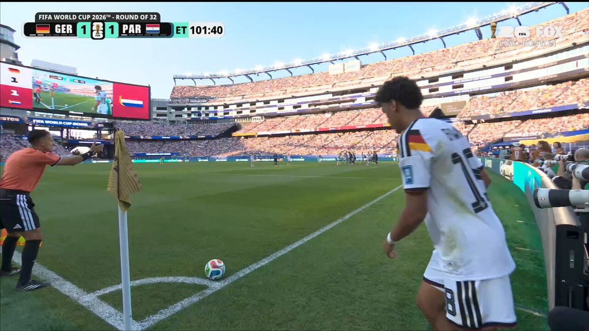 Jonathan Tah VAR goal disallowed Germany Paraguay