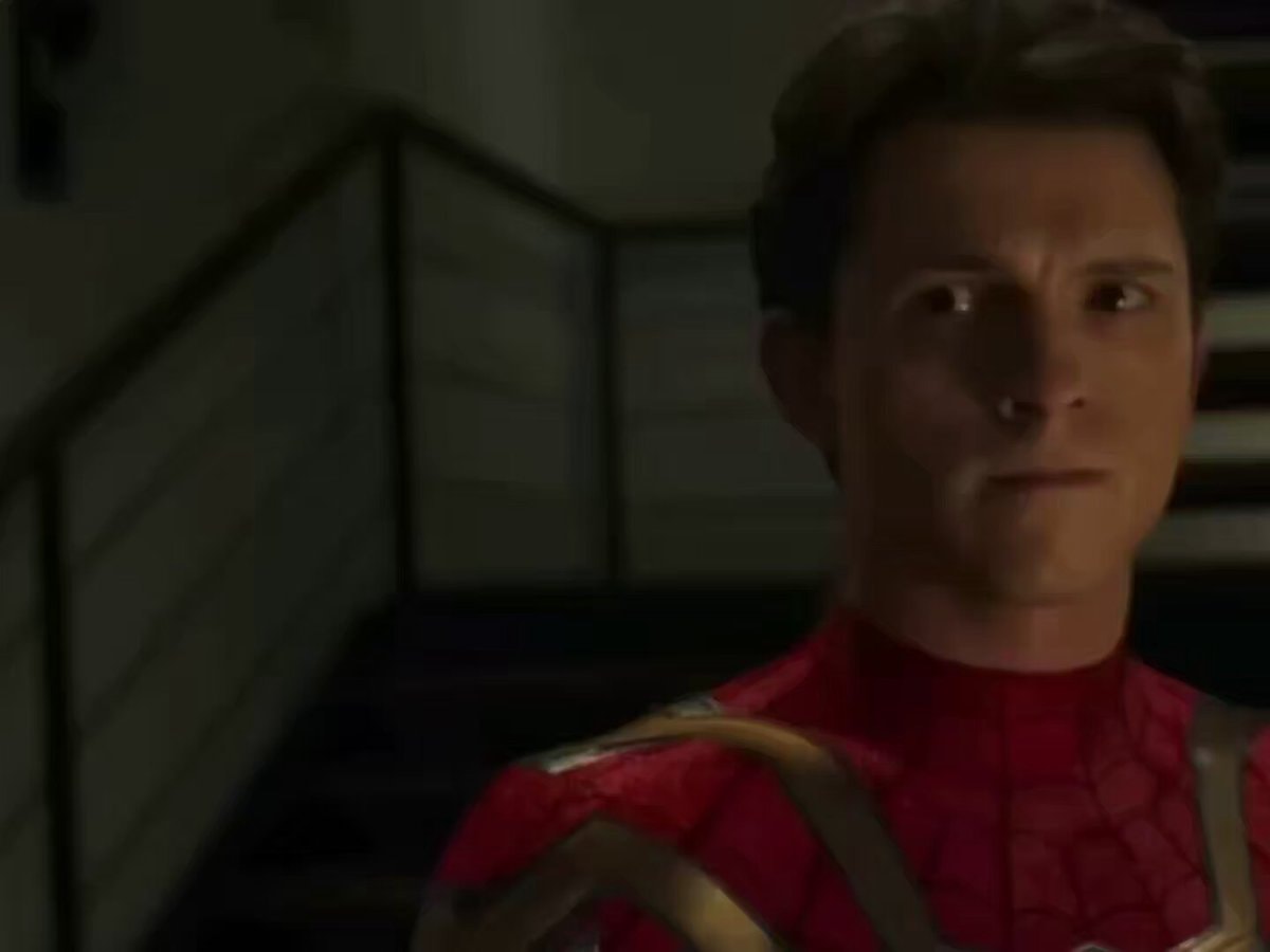 Tom Holland on Willem Dafoe Green Goblin laugh