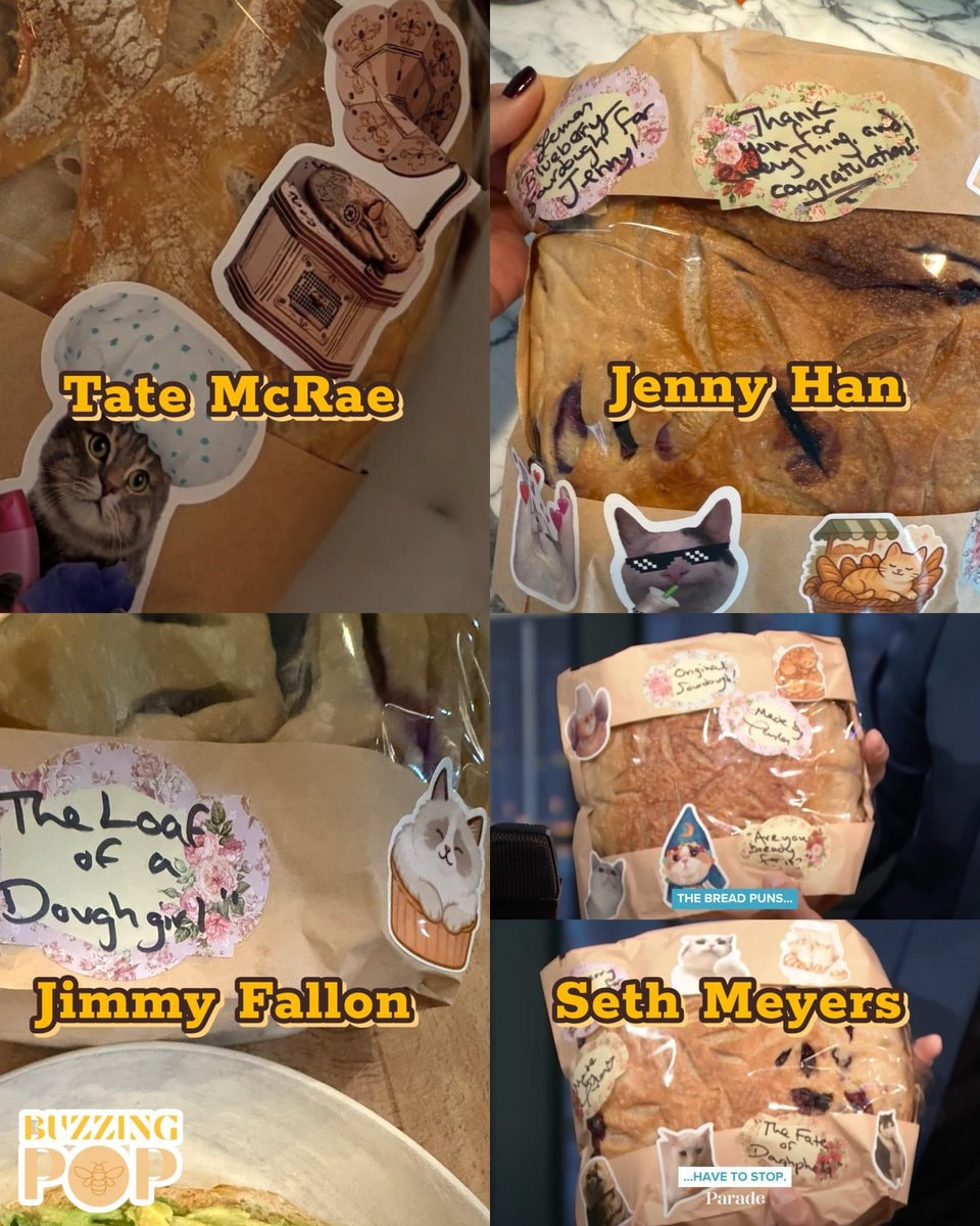 Tate McRae confirms Taylor Swift sourdough bread (photo 2 of 2)