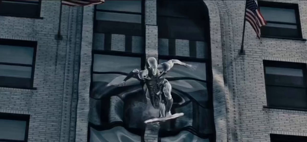 Silver Surfer NYC Chase Scene
