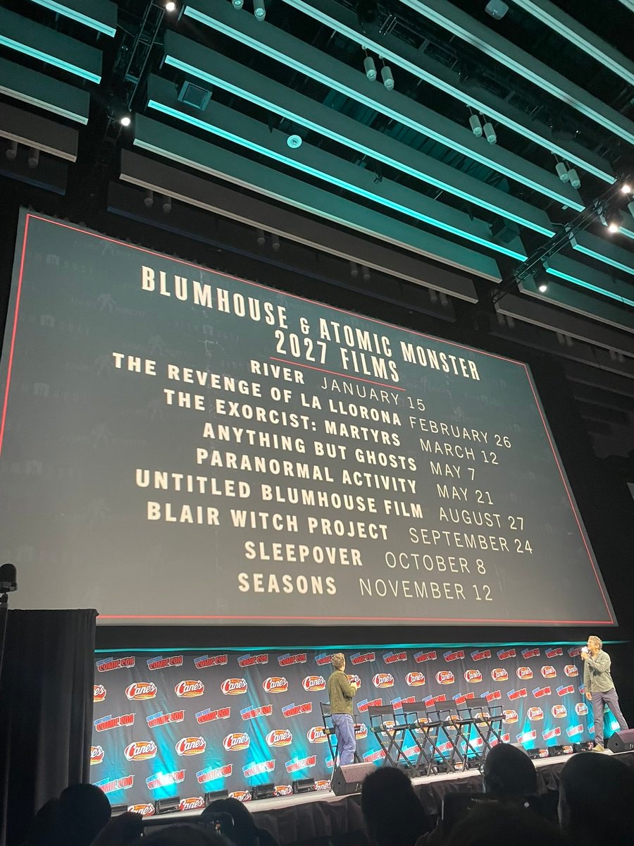 Blumhouse 2027 slate
