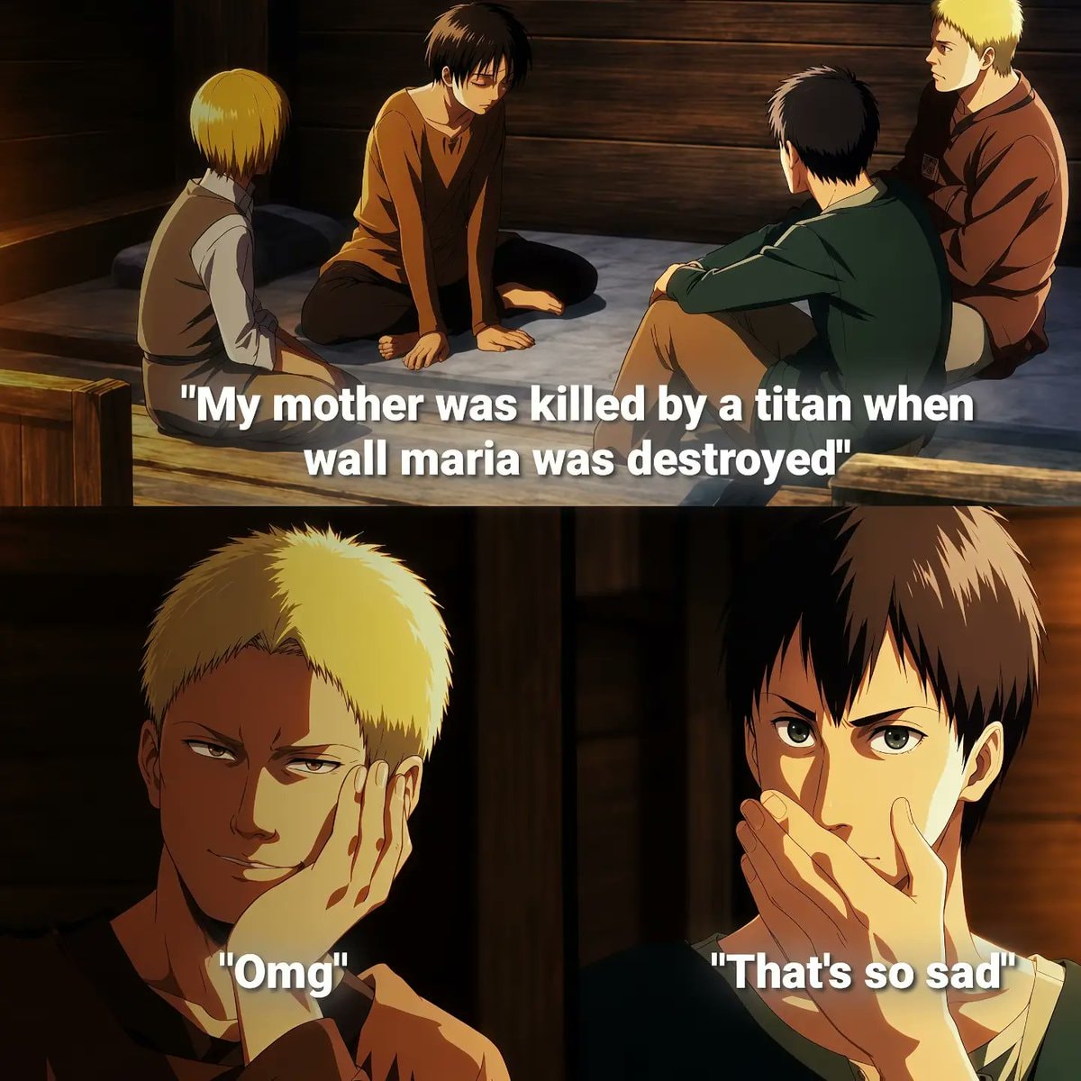 Attack on Titan wall maria meme