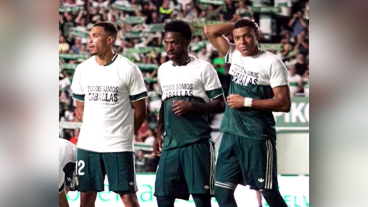 Mbappé Vinícius Konaté Ceuta solidarity