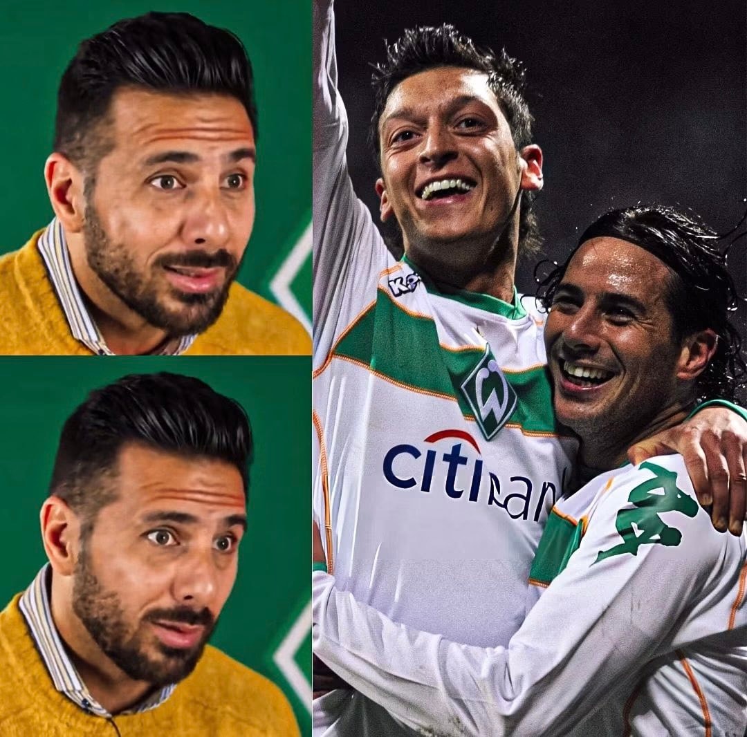 Claudio Pizarro Özil watch promise