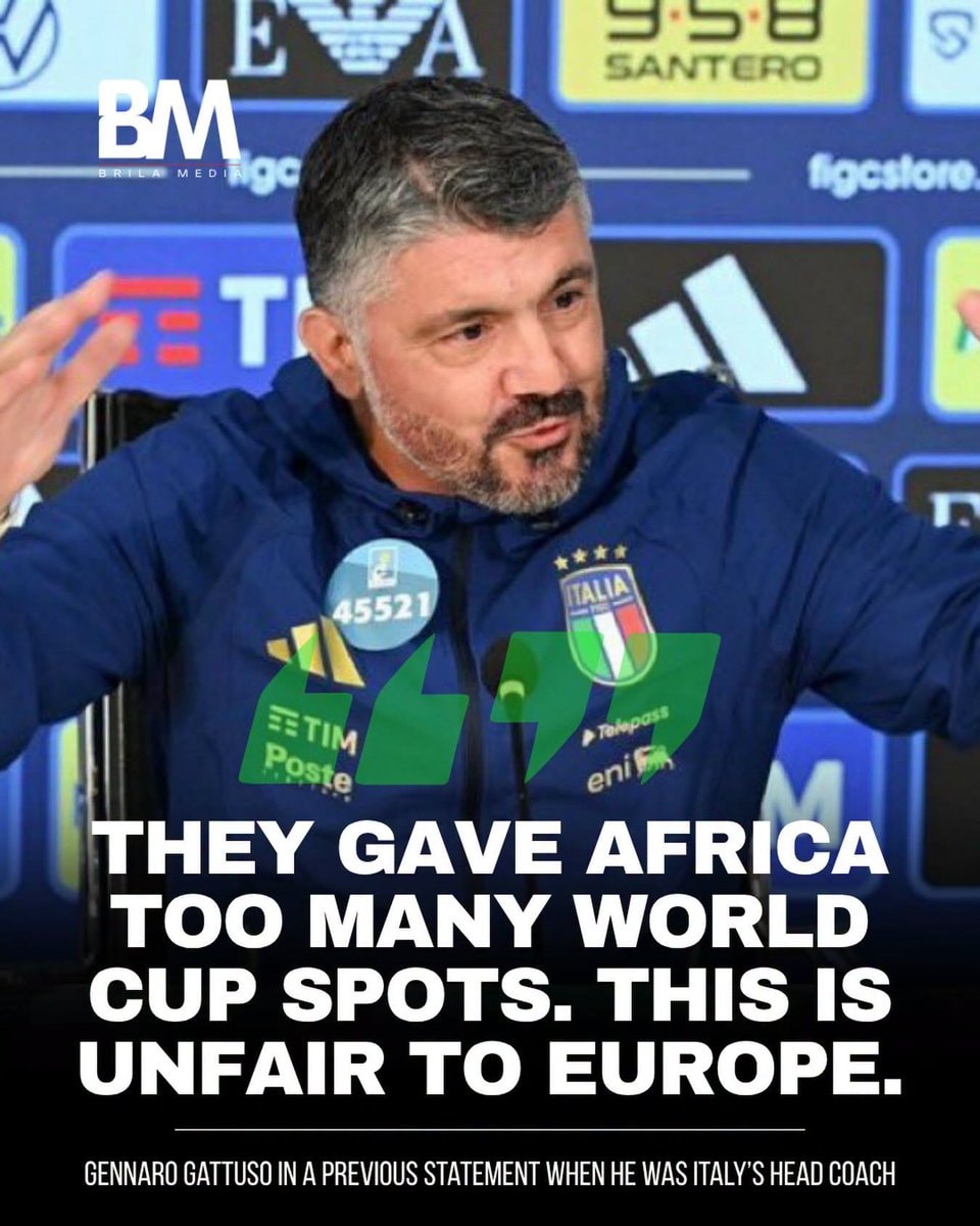 Gattuso Africa World Cup quote (photo 1 of 2)