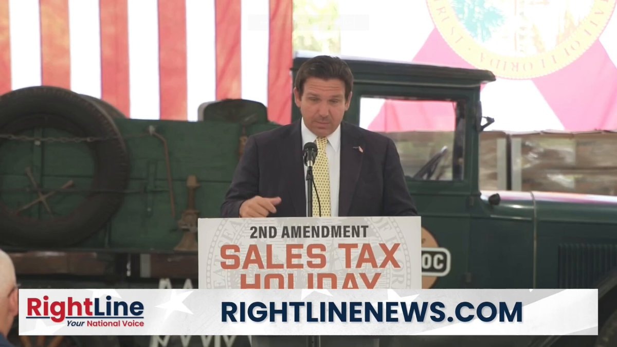 DeSantis Second Amendment tax-free holiday 2026