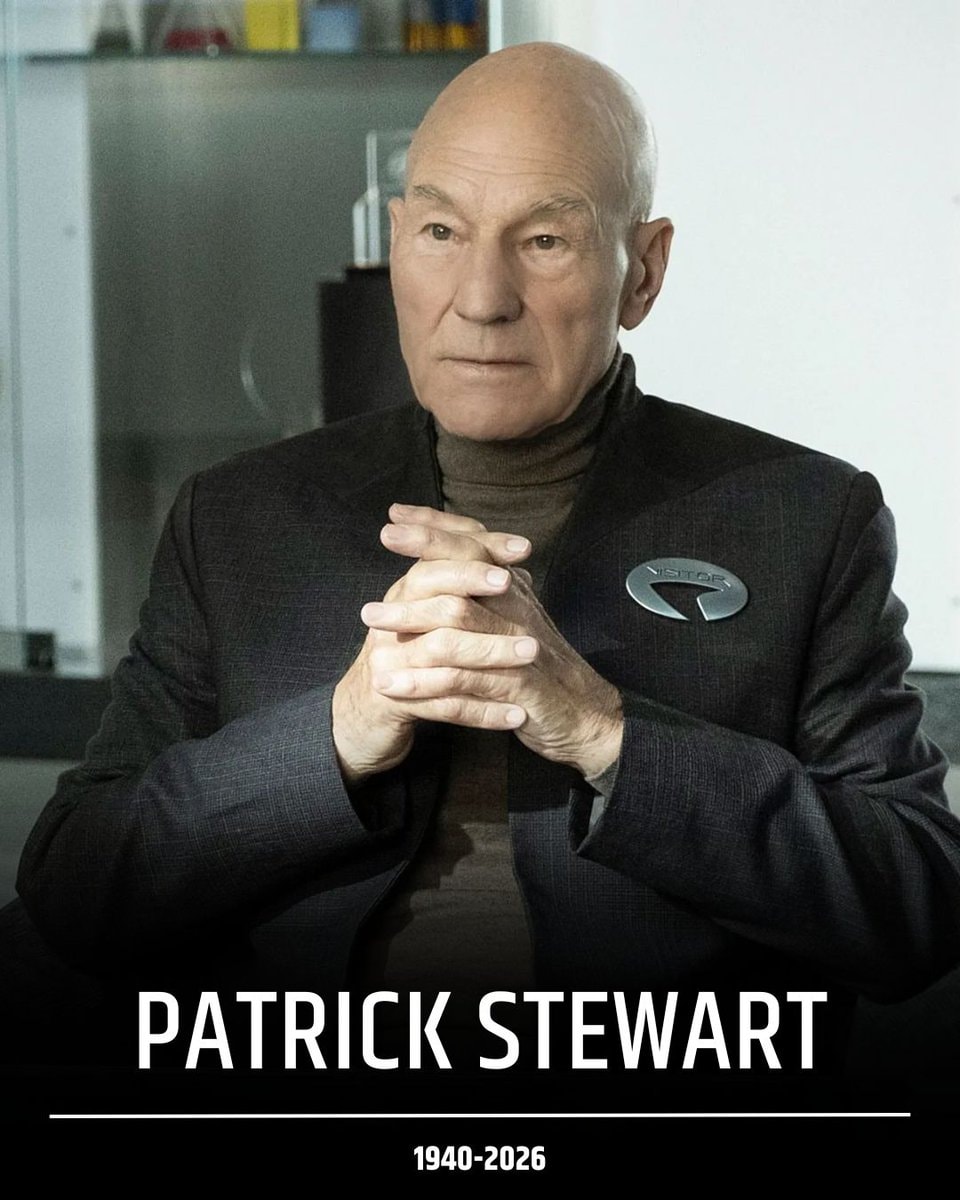 Patrick Stewart 1940-2026
