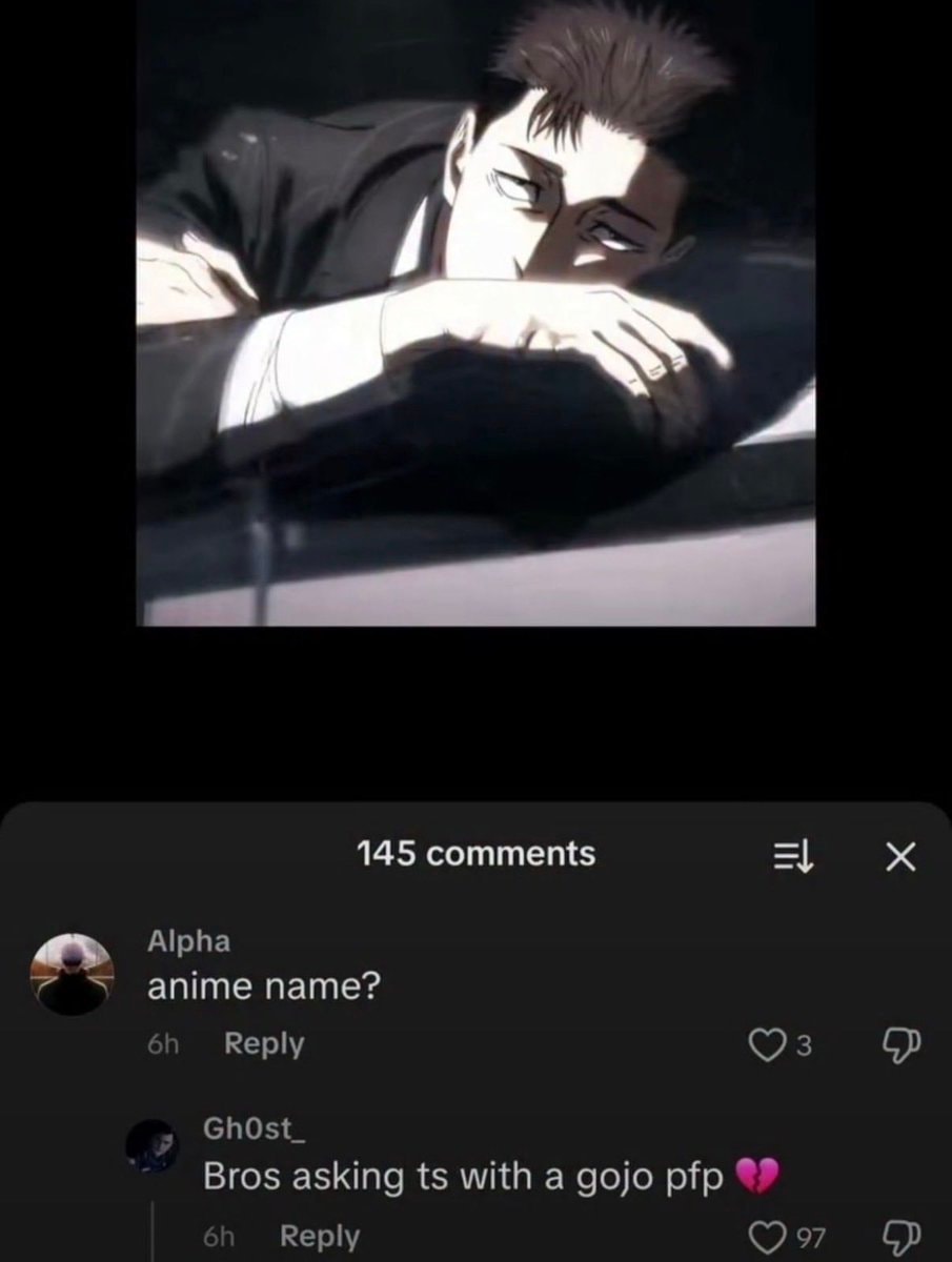 anime character in suit looking weary anime character in suit looking weary