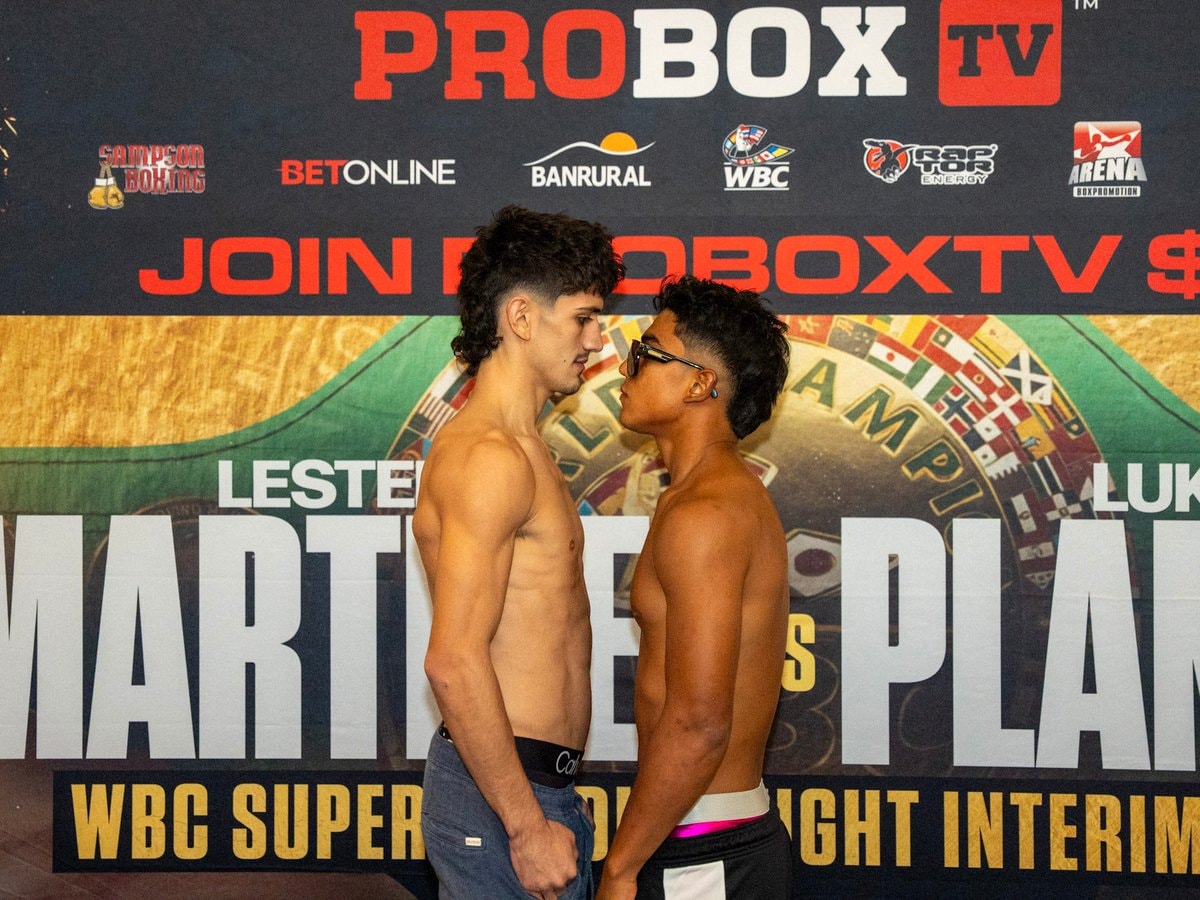 Emilio Garcia Guerrero Garcia weigh-in (photo 2 of 2)