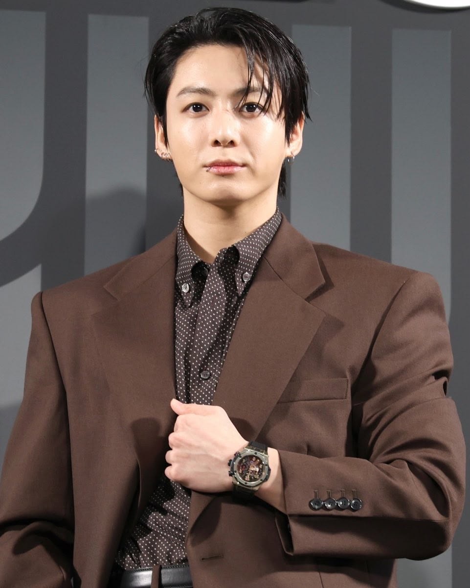 Jungkook at the Hublot event