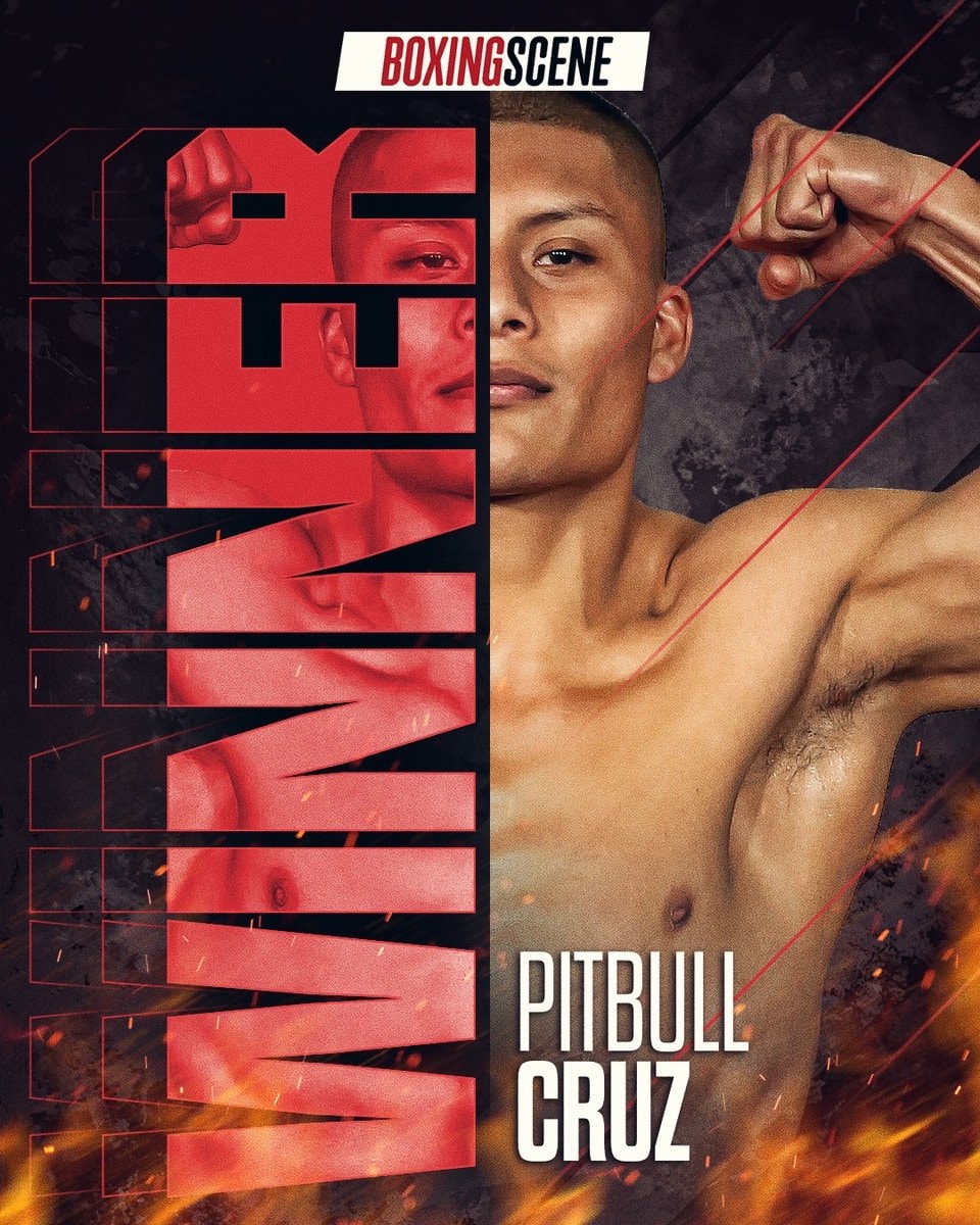 Pitbull Cruz victory