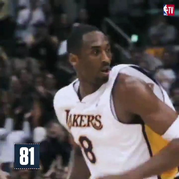 Kobe Bryant 81 points Lakers