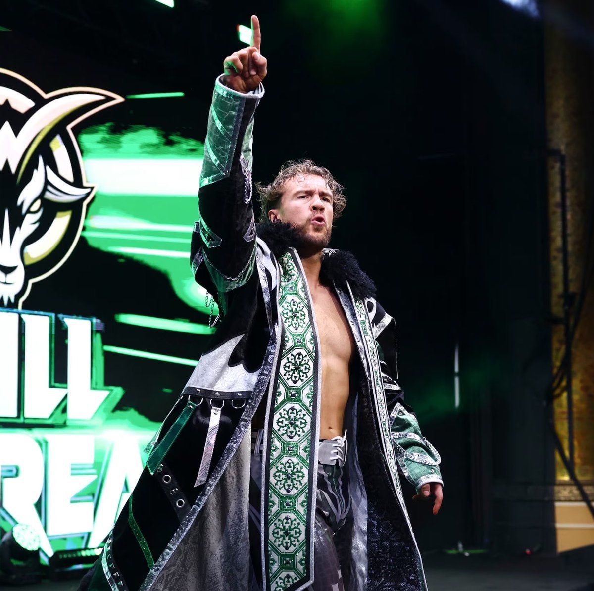 Will Ospreay AEW All In gear (photo 1 of 2)