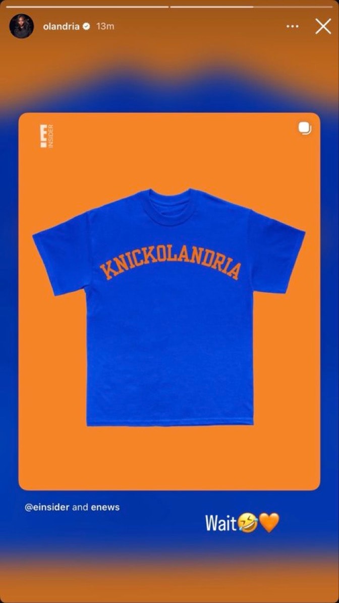 Olandria Knicks support (photo 2 of 2)