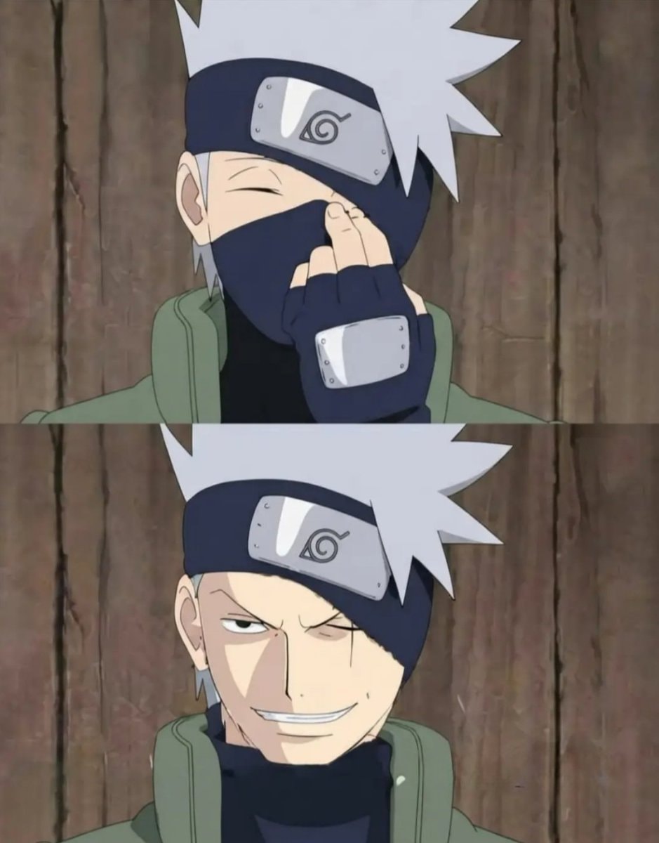 Kakashi Hatake two expressions