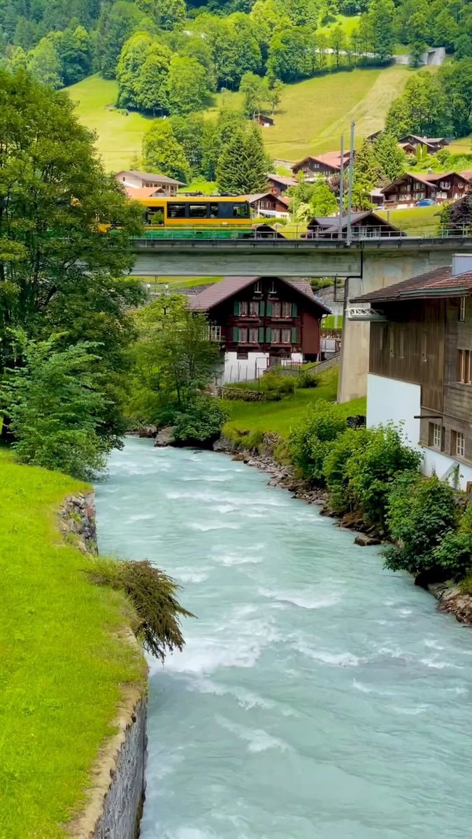Lauterbrunnen enchanting beauty