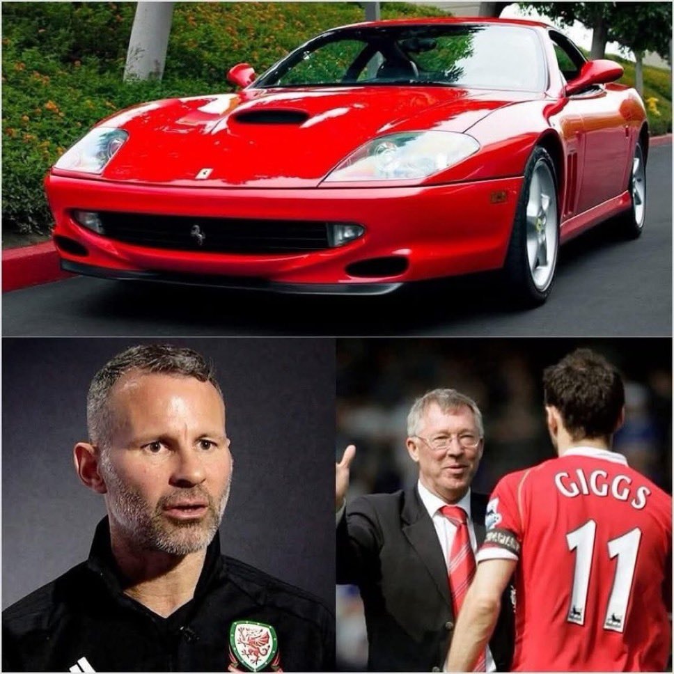 Ryan Giggs Ferrari 550 Maranello Ferguson