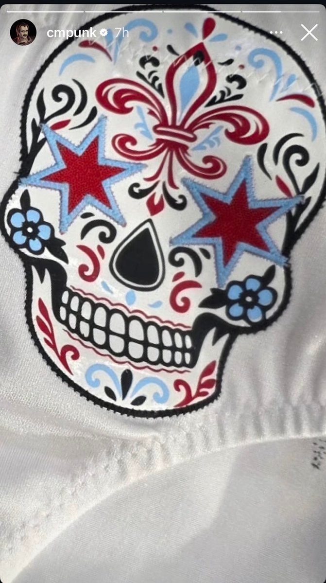 CM Punk sugar skull apparel preview