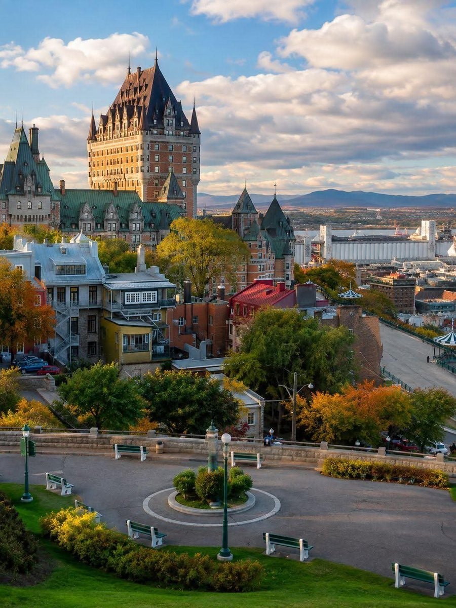 Quebec city cityscape