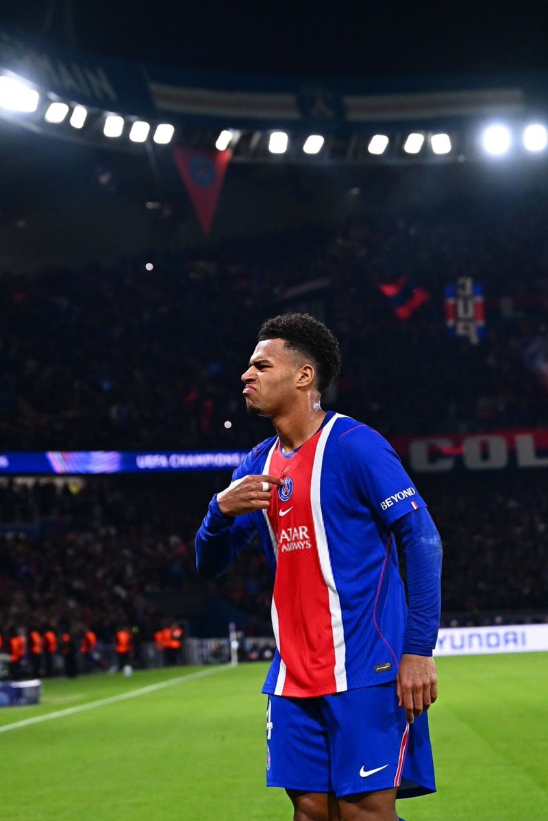 Désiré Doué PSG big games stats