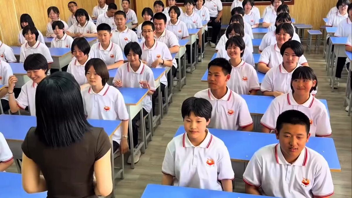 classroom desk dance