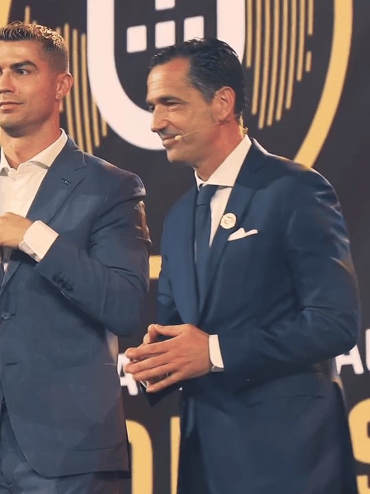 Cristiano Ronaldo award reaction GIF
