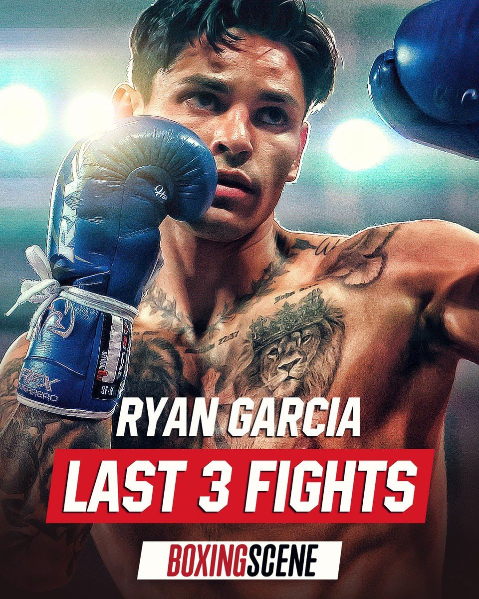 Ryan Garcia ahead of Garcia Benn