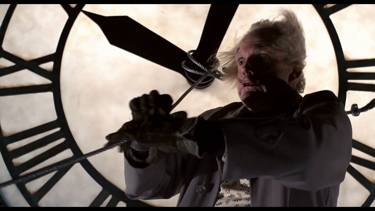 Back to the Future 1985 scene