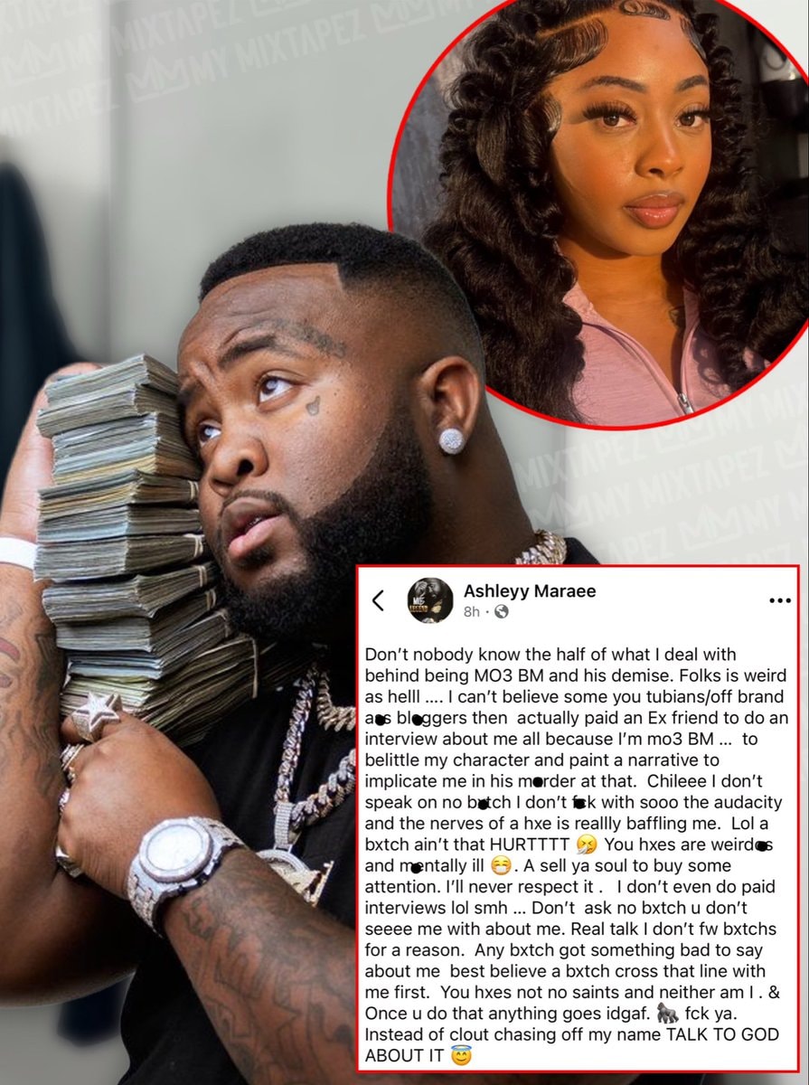 Ashleyy Maraee responds to MO3 murder allegations