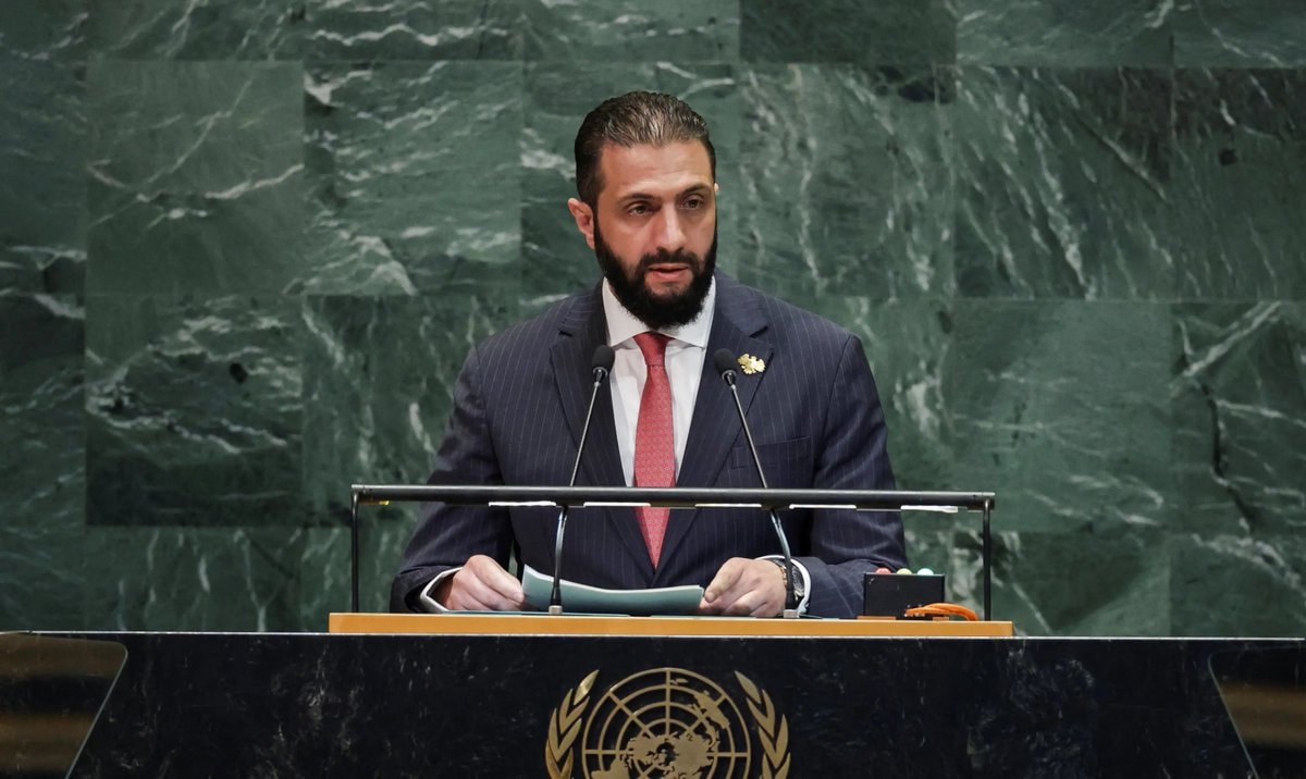 Ahmad al-Sharaa UN speech