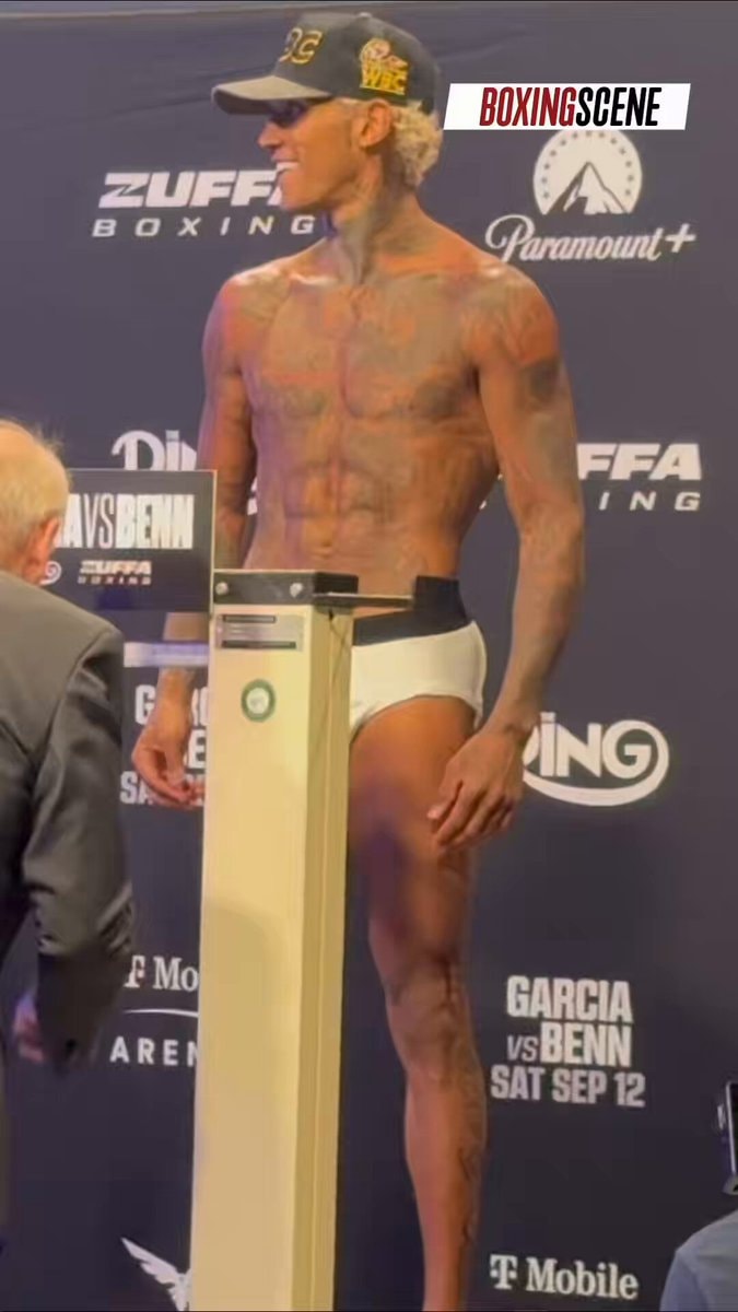 Ryan Garcia Conor Benn weigh-in results