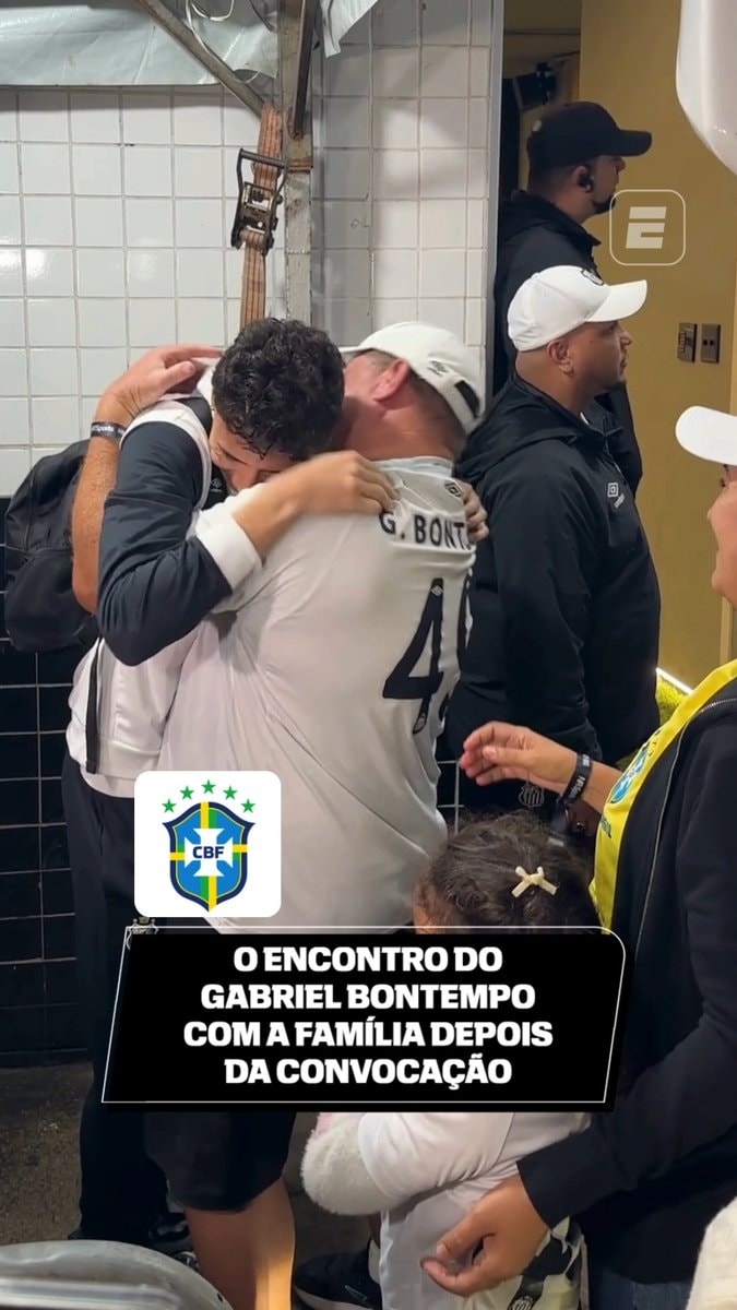Gabriel Bontempo family reunion after call-up