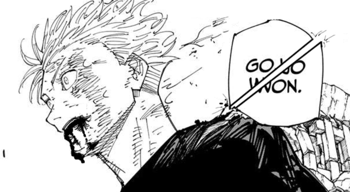 Gege Jujutsu Kaisen panel reaction