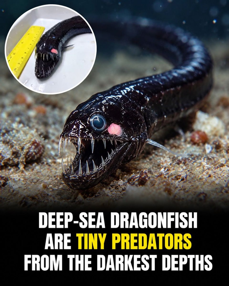 deep-sea dragonfish tiny predators deep-sea dragonfish tiny predators