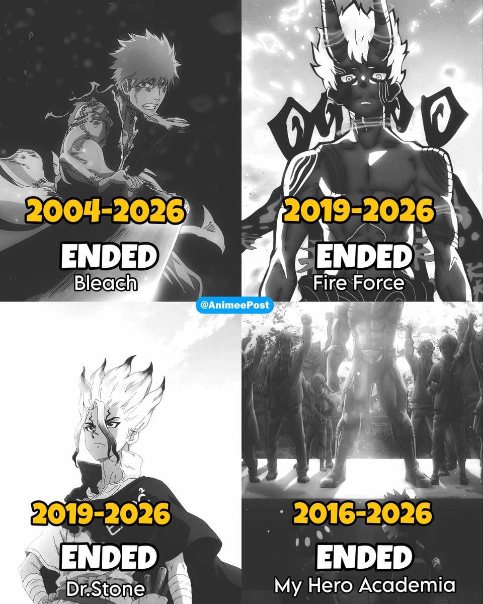 2026 anime era ends