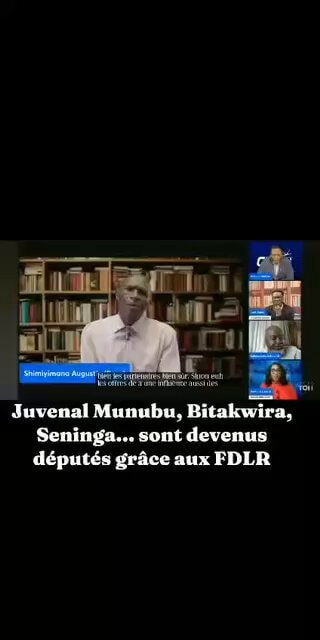 Shimiyimana Augustin FDLR Deputy Accusations