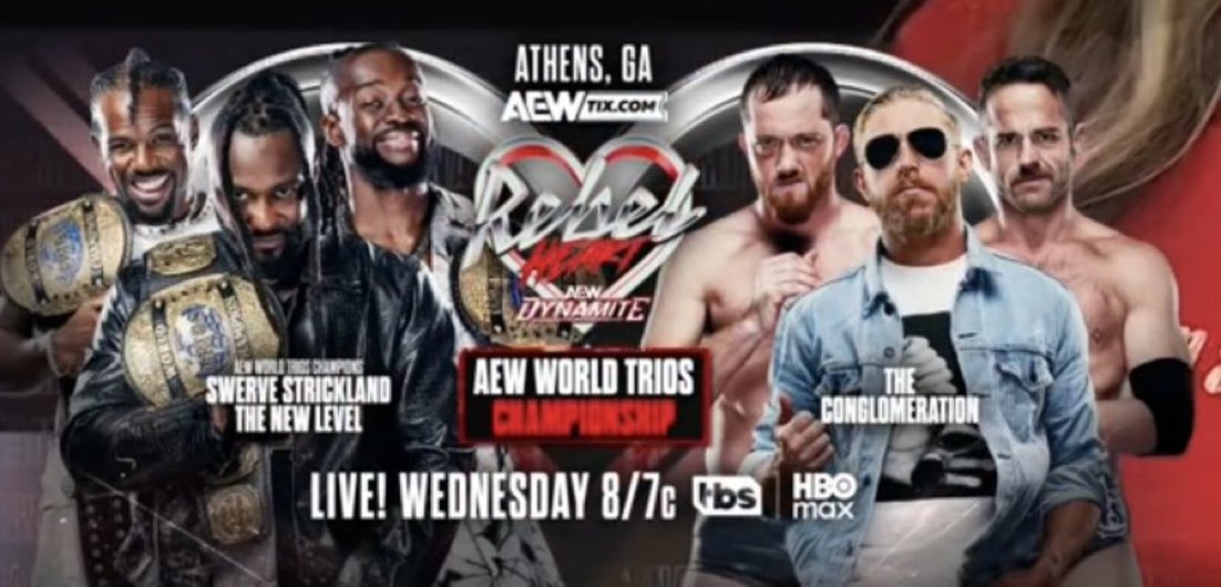 SWERVE vs THE CONGLOMERATION AEW Collision
