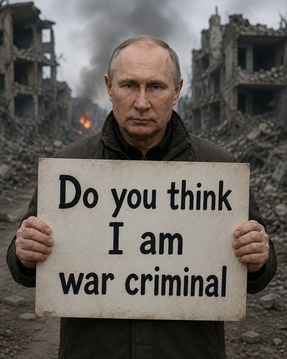 Vladimir Putin War Criminal poll