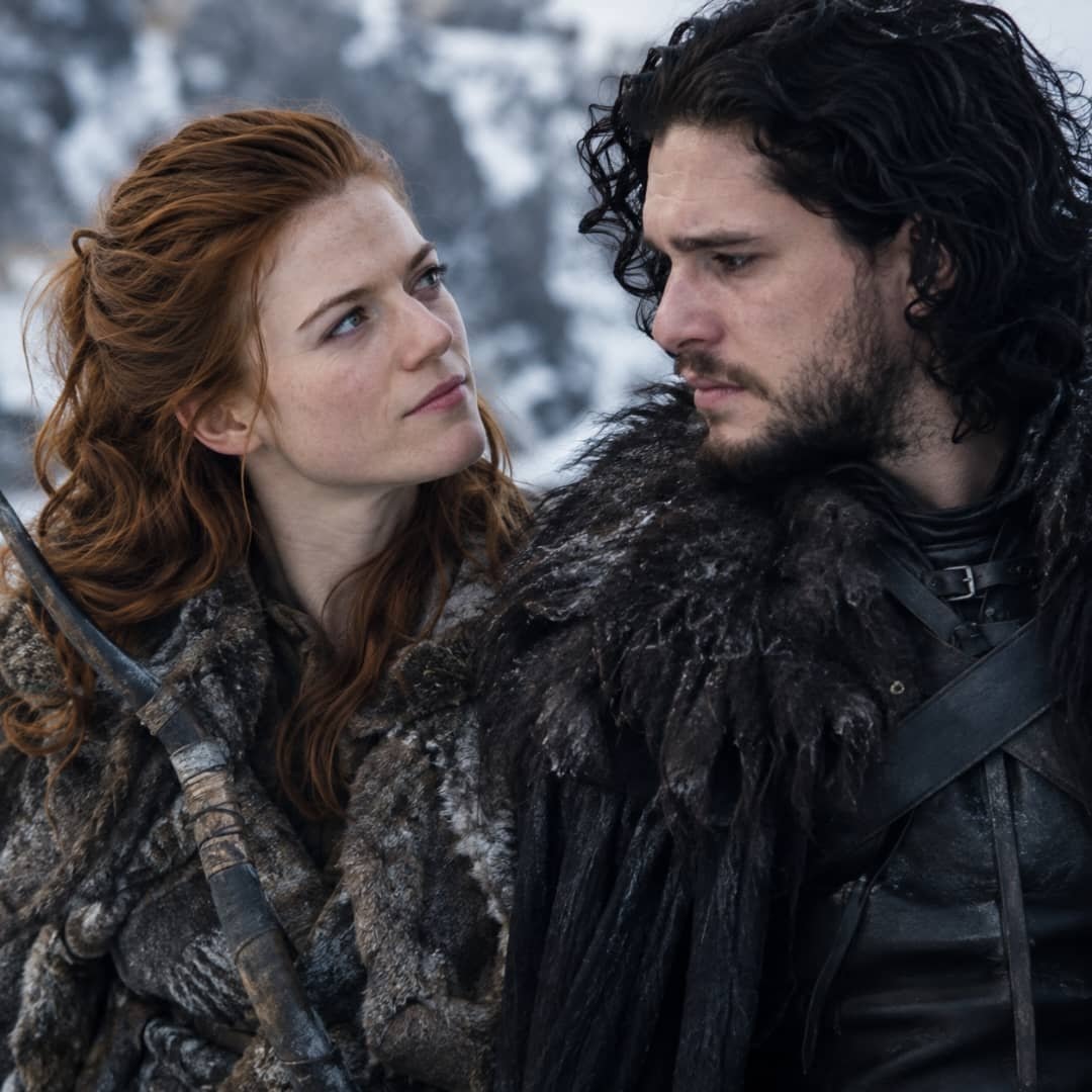 Jon Snow and Ygritte Game of Thrones moment