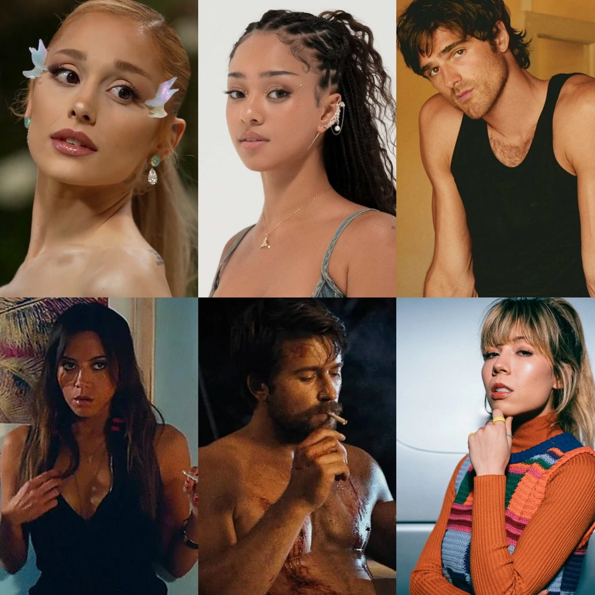 Ariana Grande birthday collage