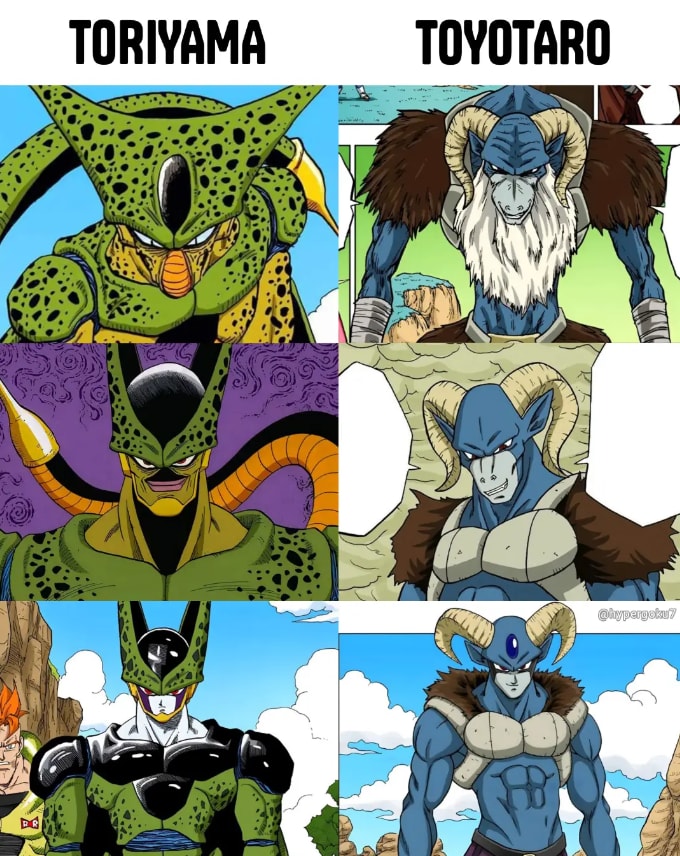 Dragon Ball Toriyama vs Toyotaro