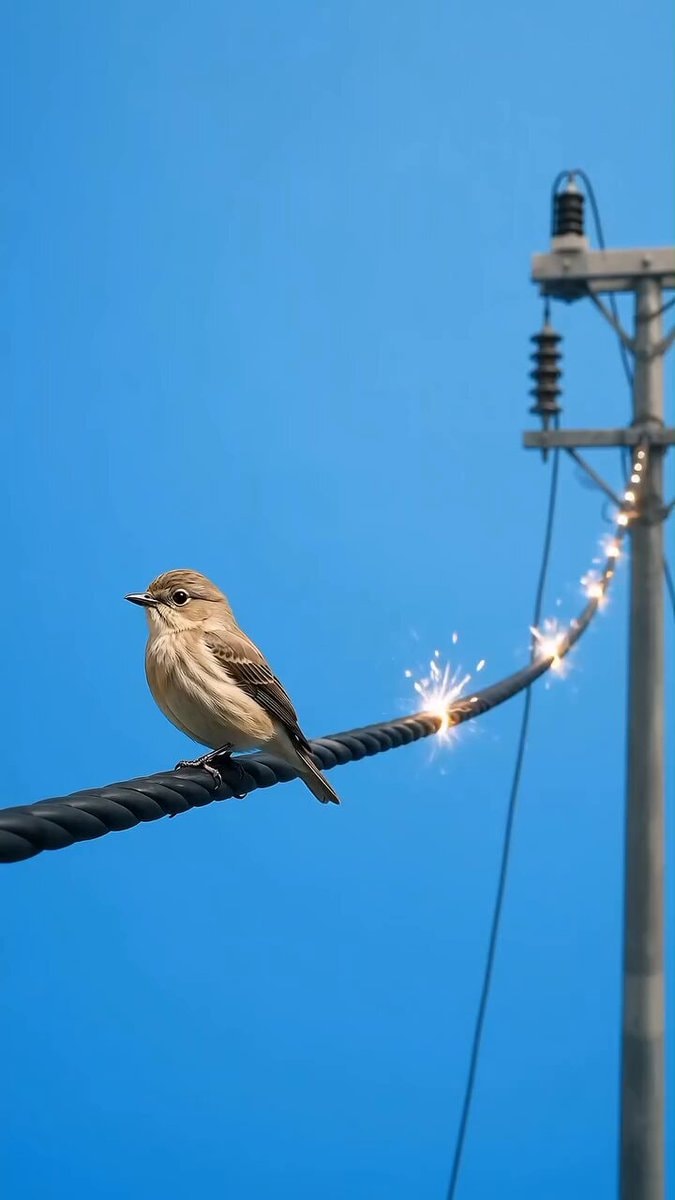 Why Birds Don't Get Electrocuted