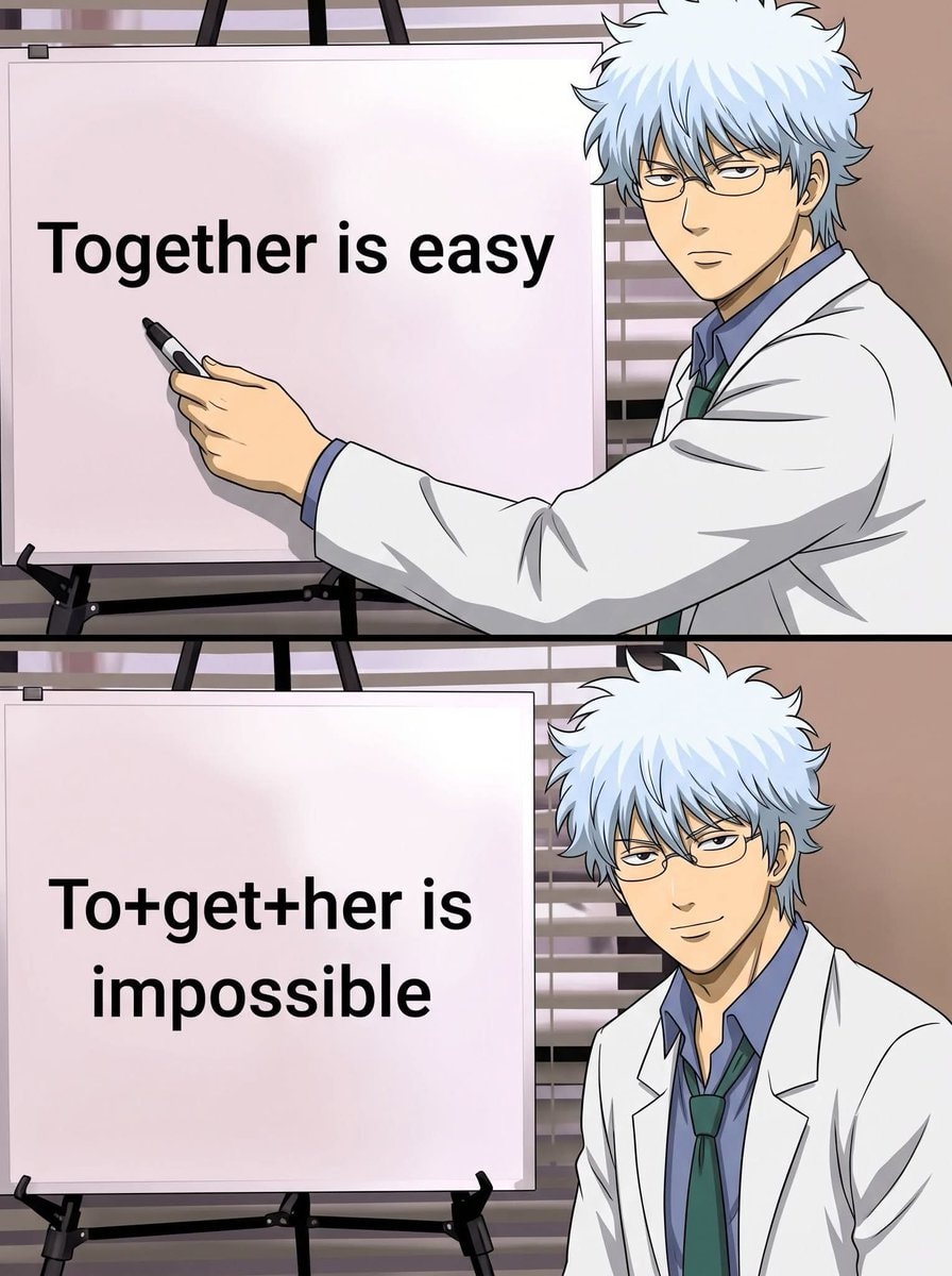 Anime meme about relationships