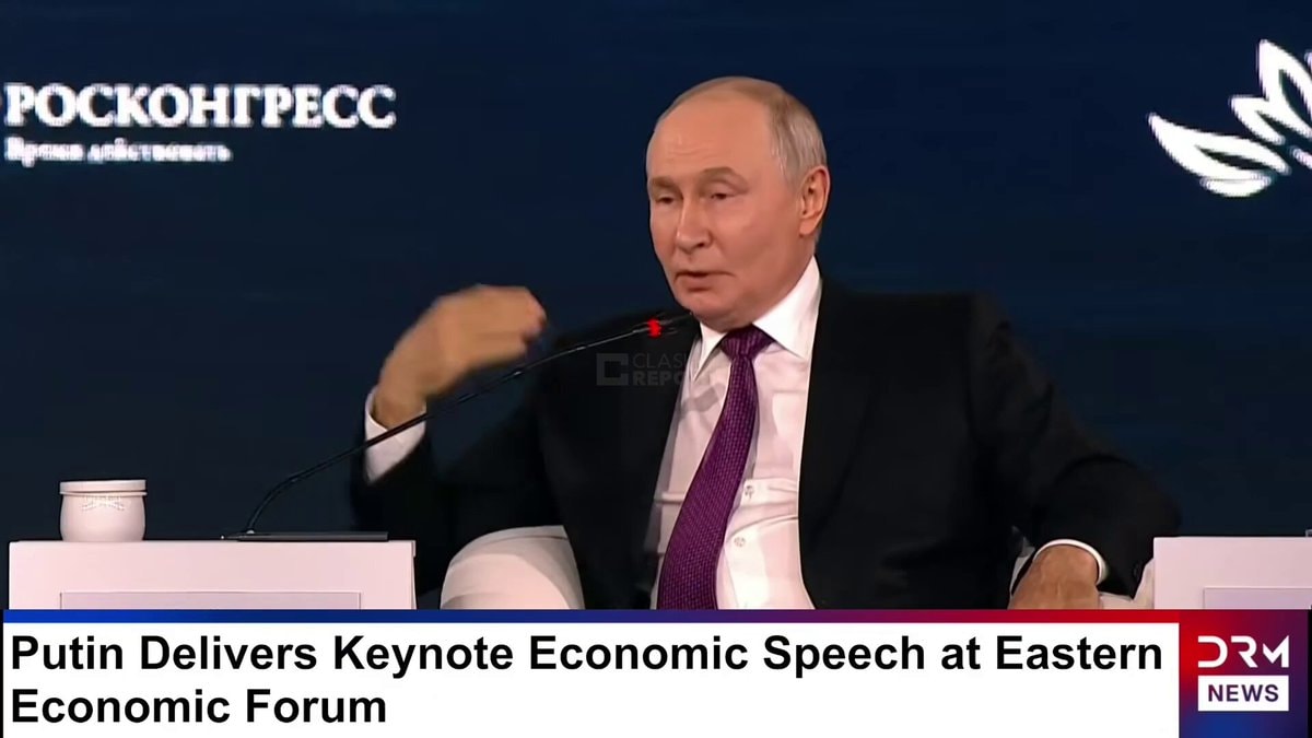 Putin Eastern Economic Forum Ukraine remarks