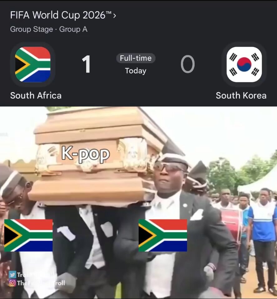 South Africa vs South Korea World Cup 2026